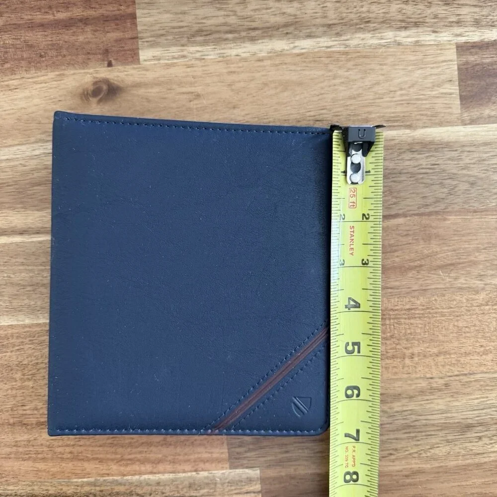 Mead Cambridge 1995 Vintage Professional Address Book Faux Leather Navy Blue New